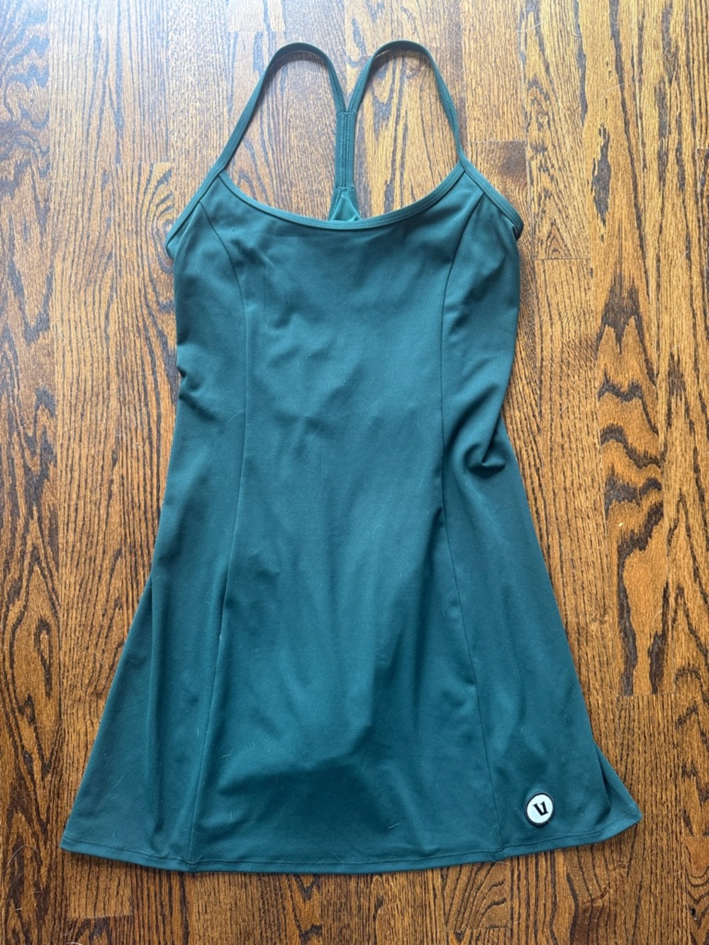 Vuori Forest Green Tennis Tank Dress